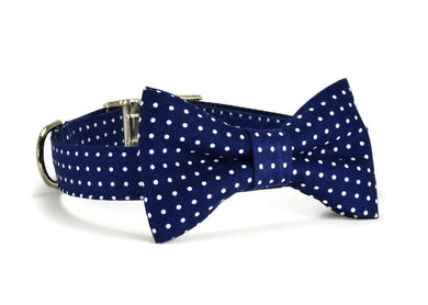 Polka dot bow tie